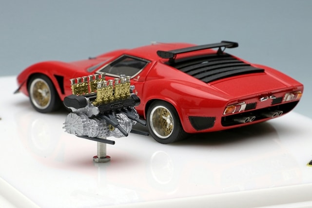 新品 EM171SP メイクアップ/アイドロン 1/43 ランボルギーニ イオタ