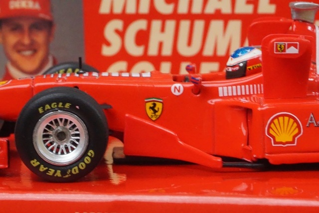 1/43 ミニチャンプス 510984333 フェラーリ F300 タワーウィング #3 M