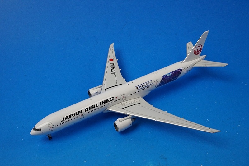 1/400 B777-300 JAL サムライブルー 応援ジェット2号機 JA740J