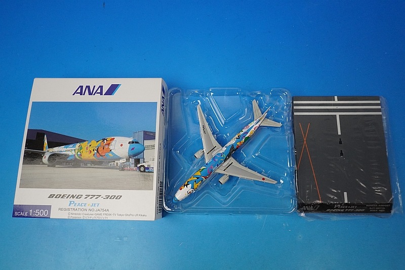 1/500 B777-300 ANA ポケモン ピースジェット JA754A [NH50069] 全日空