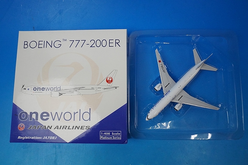 1/400 B777-200ER JAL ワンワールド JA708J [10669] フェニックス/中古