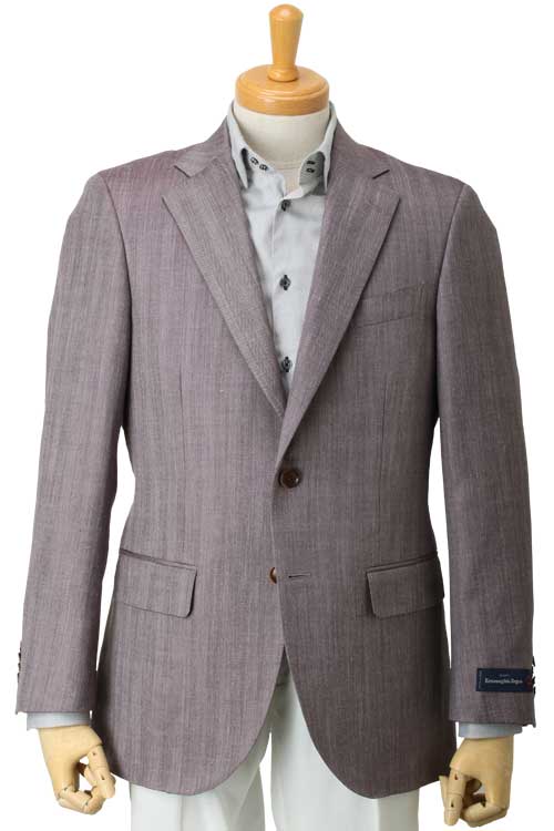 エルメネジルド ゼニア Ermenegildo Zegna 生地使用 ジャケット メンズ
