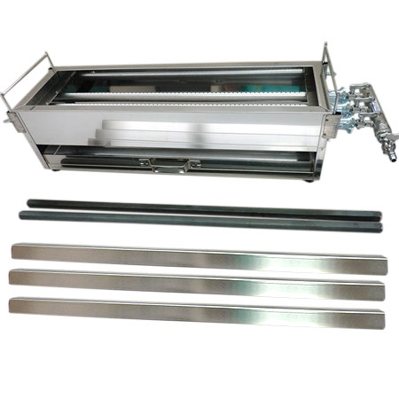 業務用 焼き鳥機 ガス式 （3本パイプ） GB-3-750-LL｜焼き鳥道具｜藤田道具