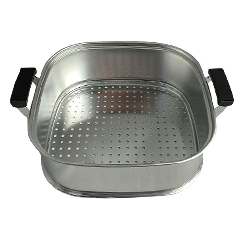 2段式蒸し器 角型ステンレス 電磁調理器｜餅つき道具の事なら藤田道具へ