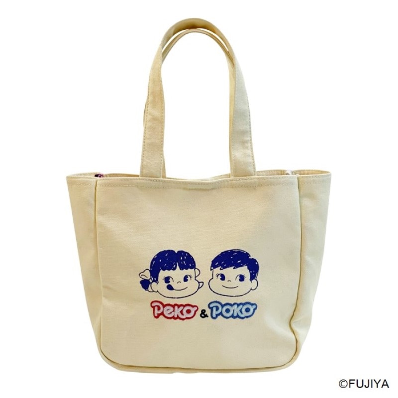 ペコ＆ポコ ミルキー柄トートバッグの通販｜不二家「ファミリータウン」