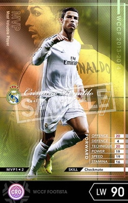 FOOTISTA 変換済み】☆【13-14 MVP1】クリスティアーノ・ロナウド