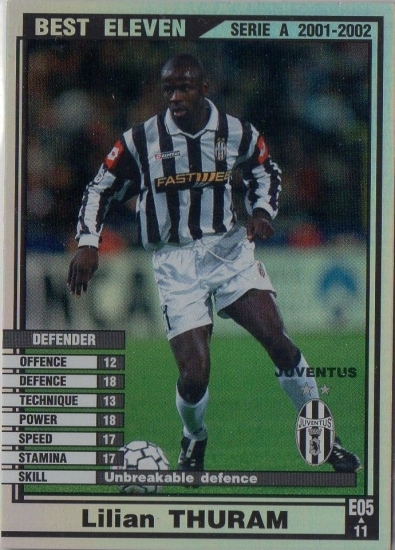 ○【01-02 BE05】リリアン・テュラム | WCCF,WCCF【通常弾】,WCCF/2001