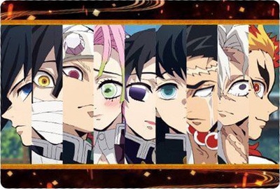 022 柱9人【ビジュアルカード】 鬼滅の刃ウエハース | 鬼滅の刃