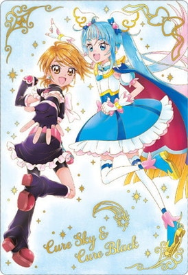 No.17 キュアスカイ＆キュアブラック MR (2662270) プリキュアカード