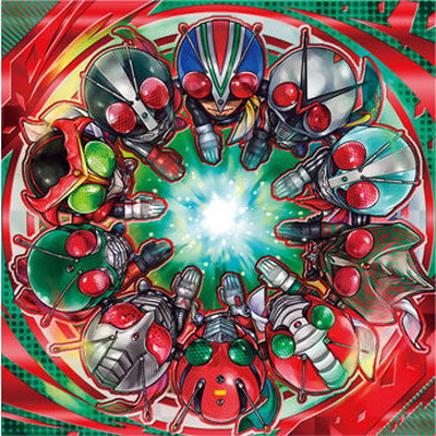 KR4-5 仮面ライダー1号・2号・V3・ライダーマン・X・アマゾン