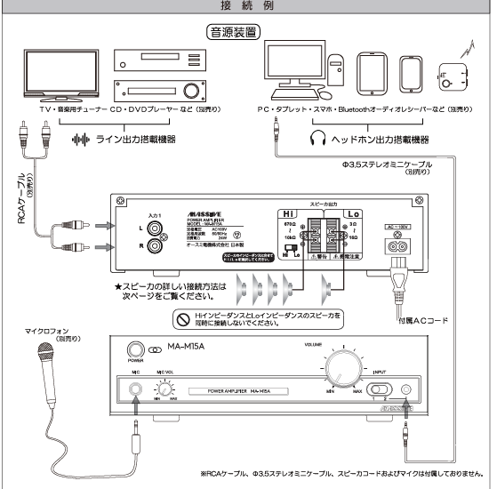 MASSIVE MA-M15A モノラルパワーアンプ Hibino.com (ヒビノ公式EC