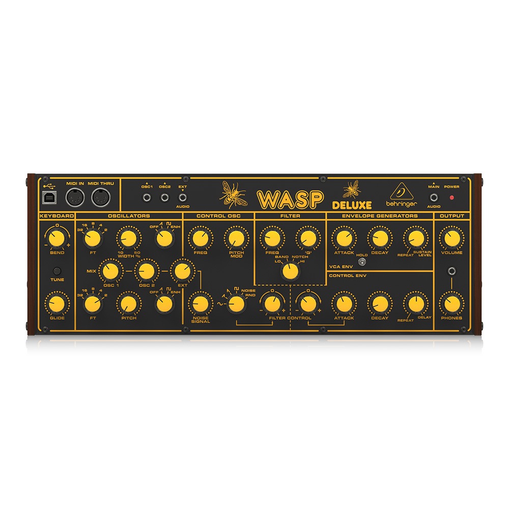 BEHRINGER WASP DELUXE ハイブリッドシンセサイザー Hibino.com