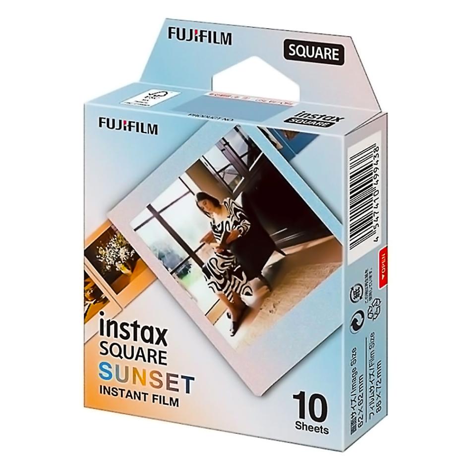 チェキ フィルム instax SQUARE サンセット 10枚 FUJIFILM フジ