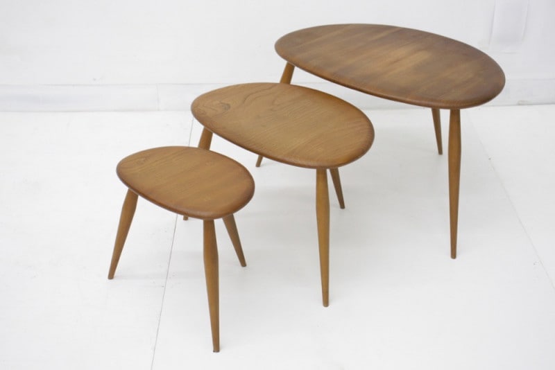 年末年始saleアーコール ネストテーブル 3点セット 年末年始sale