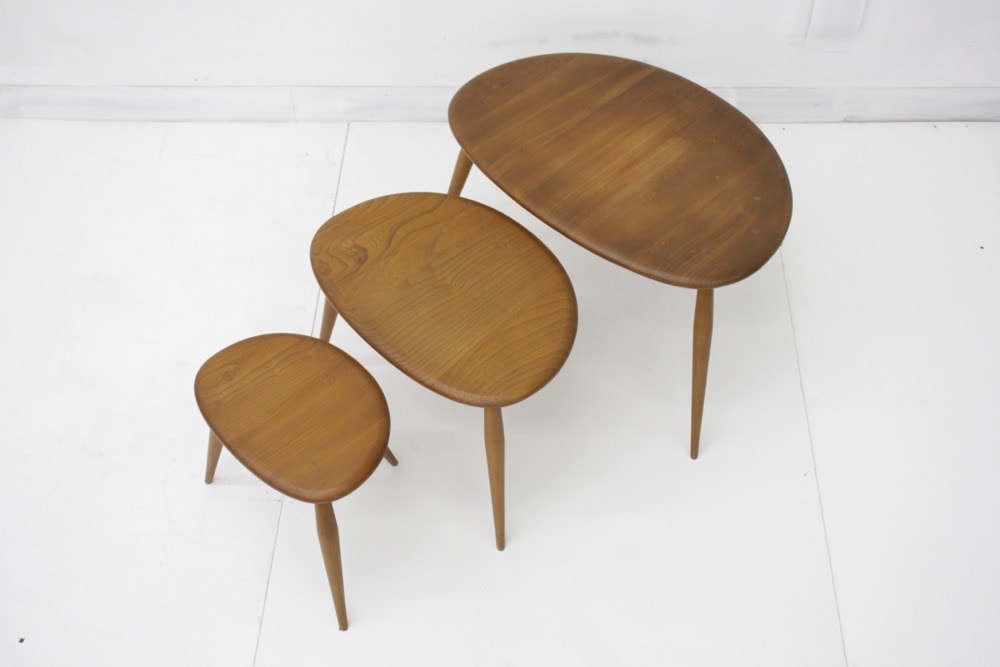 ERCOL(アーコール) No.354ネストテーブル | ERCOL（アーコール