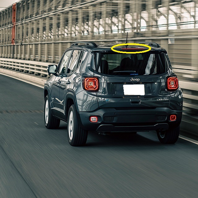 15y－ ジープ レネゲード 純正LED ハイマウント ストップランプ