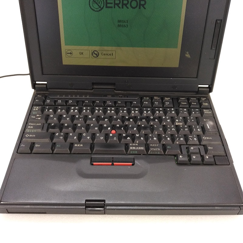 ジャンク品】 IBM ThinkPad 560 ジャンクPC ジャンクパソコン 【AC