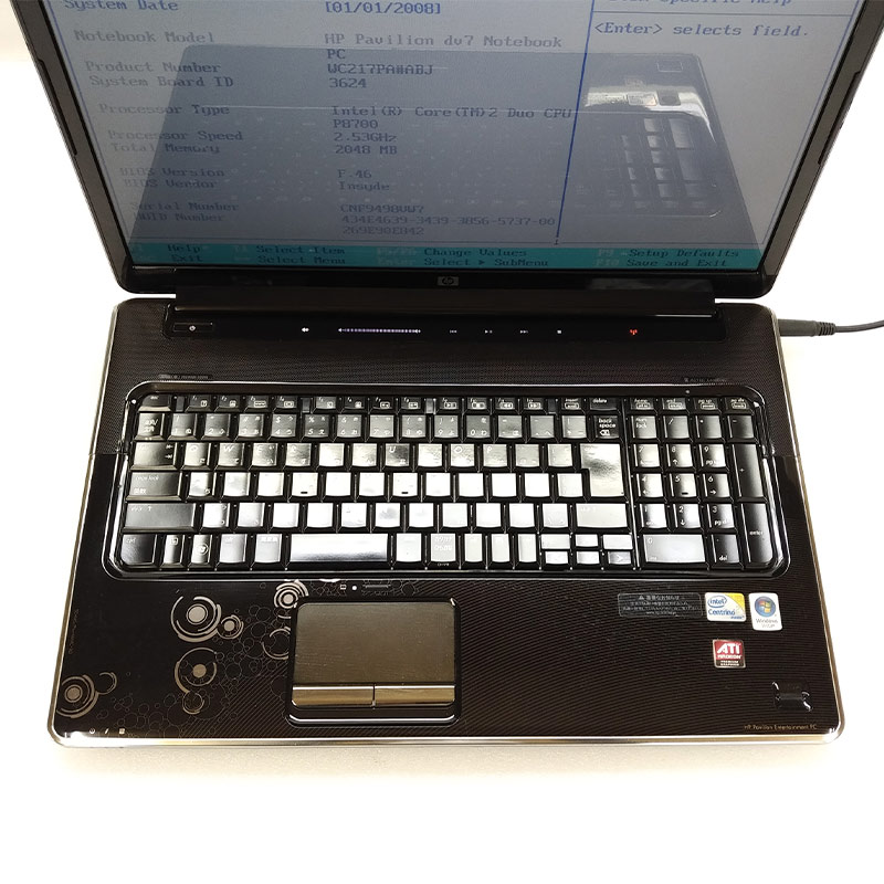 HP ノートPC Pavilion dv7 （ジャンク品） 【公式通販】