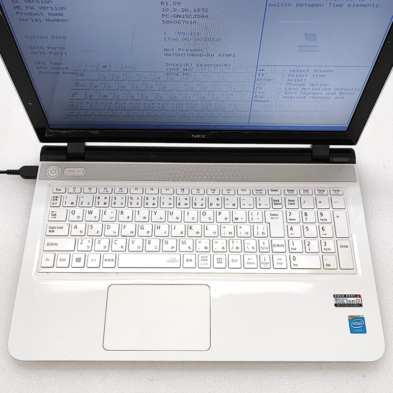 ジャンク品 NEC LaVie PC-GN15CJSA4 ジャンクPC ジャンクパソコン 保証