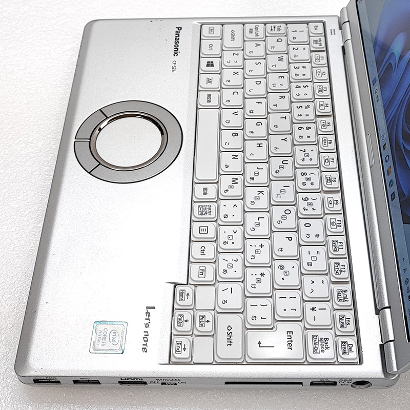 小型 軽量 中古ノートパソコン Panasonic Let's note CF-SZ6 Windows11
