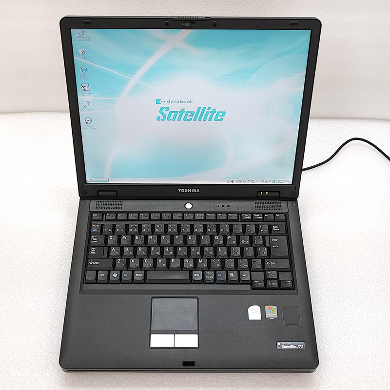 XP SP2] 中古ノートパソコン 東芝 dynabook Satellite J72 WindowsXP
