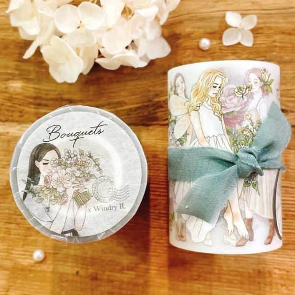 Windry R]Windry R. x Journal pages ~ Bouquets マットPETテープ(剥離