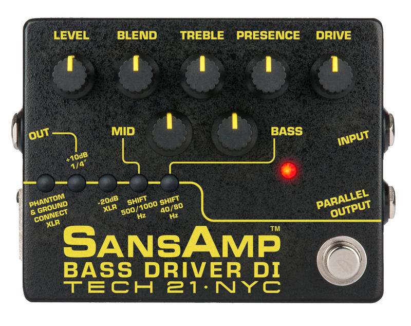 TECH21/SansAmp BASS DRIVER DI Ver.2 サンズアンプ〈テック21