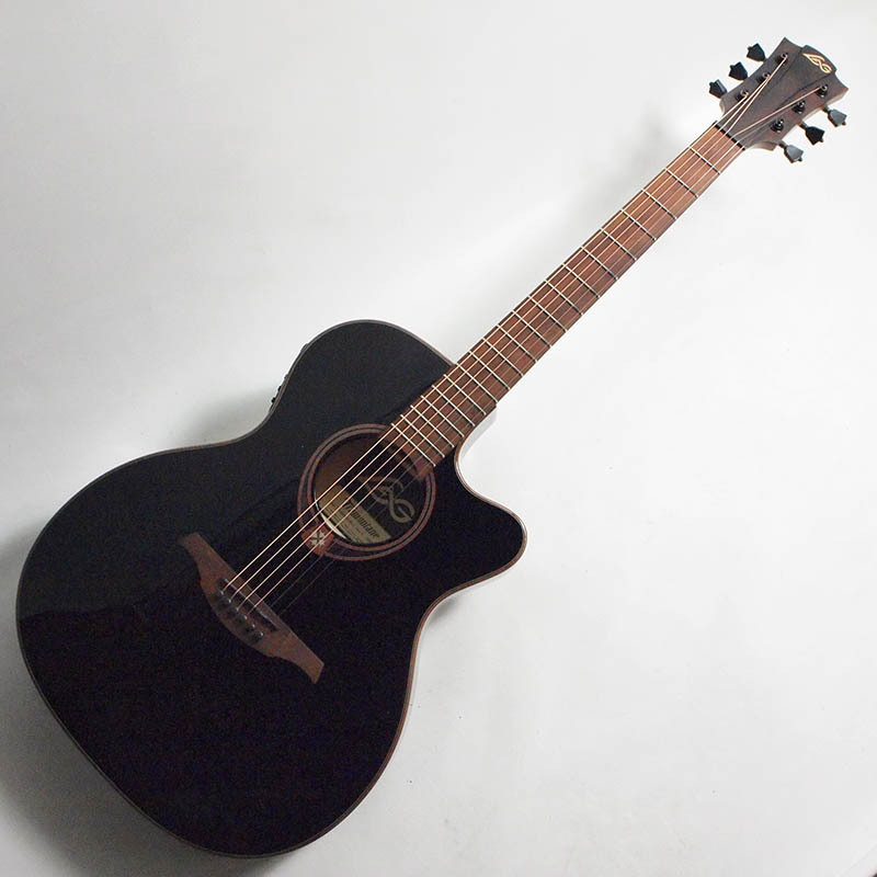 アウトレット LAG GUITARS T118ASCE-BLK エレアコ 薄型ボディ〈ラグ