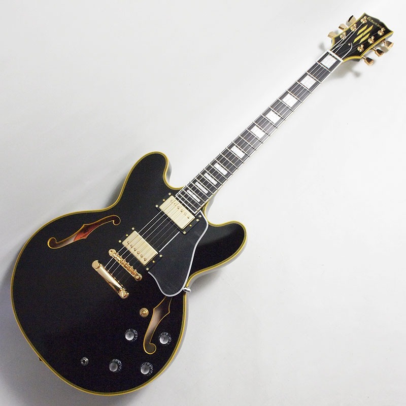 EDWARDS E-SA-180LTC Black セミアコ〈エドワーズ〉 | Electric Guitar