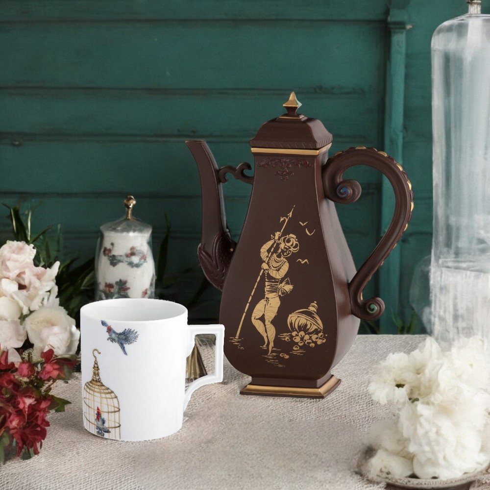 マイセン ポット「アラビアンナイト―瓶の魔人」 68A124/85696 | 日本