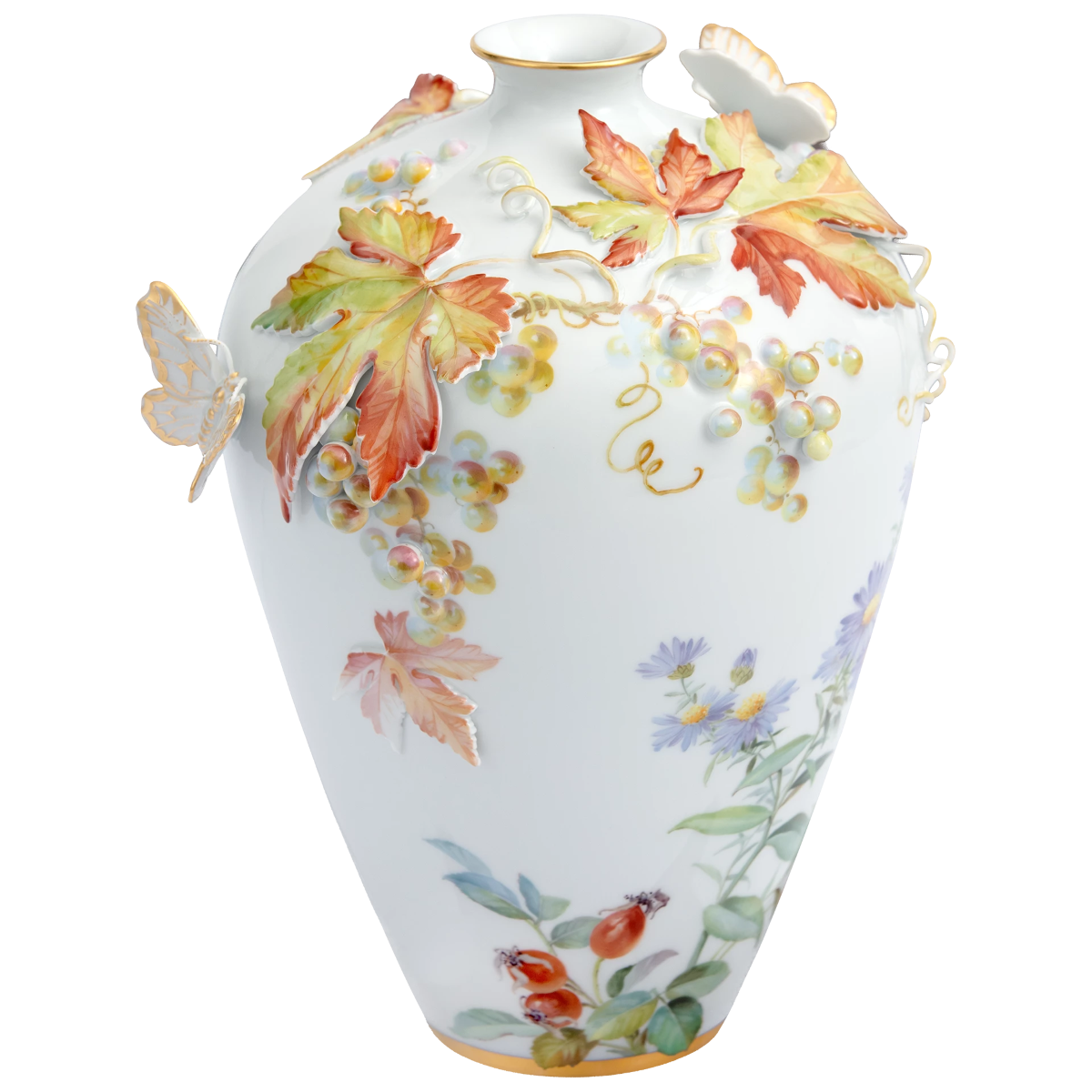 マイセン 花瓶「秋」 82297/25A984 | 世界限定品等 | ドイツの名窯