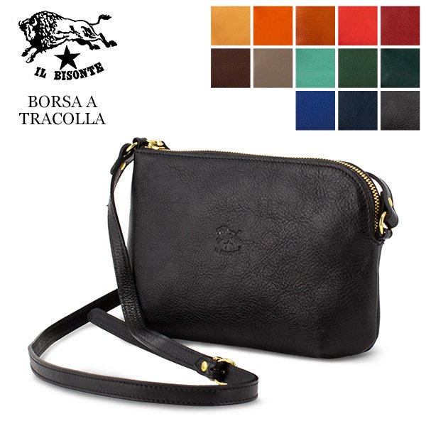 イルビゾンテ Il Bisonte ショルダーバッグ レディース A2456 P BORSA