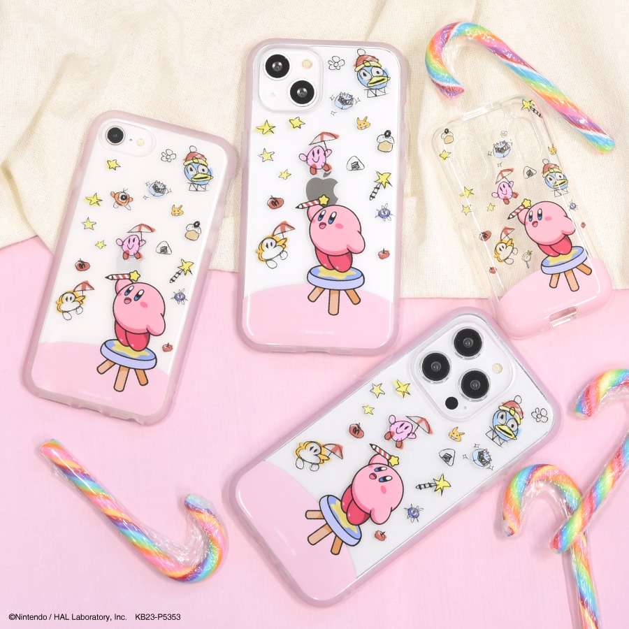 星のカービィ docomo キッズケータイ KY-41C 対応 ソフトケース