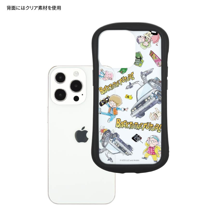 BACK TO THE FUTURE iPhone13 Pro 対応 ハイブリッドクリアケース | は