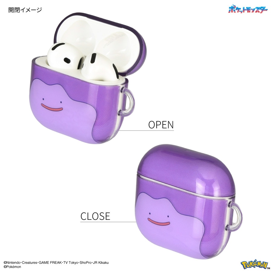 ポケットモンスター AirPods 4 対応 ソフトケース | は行