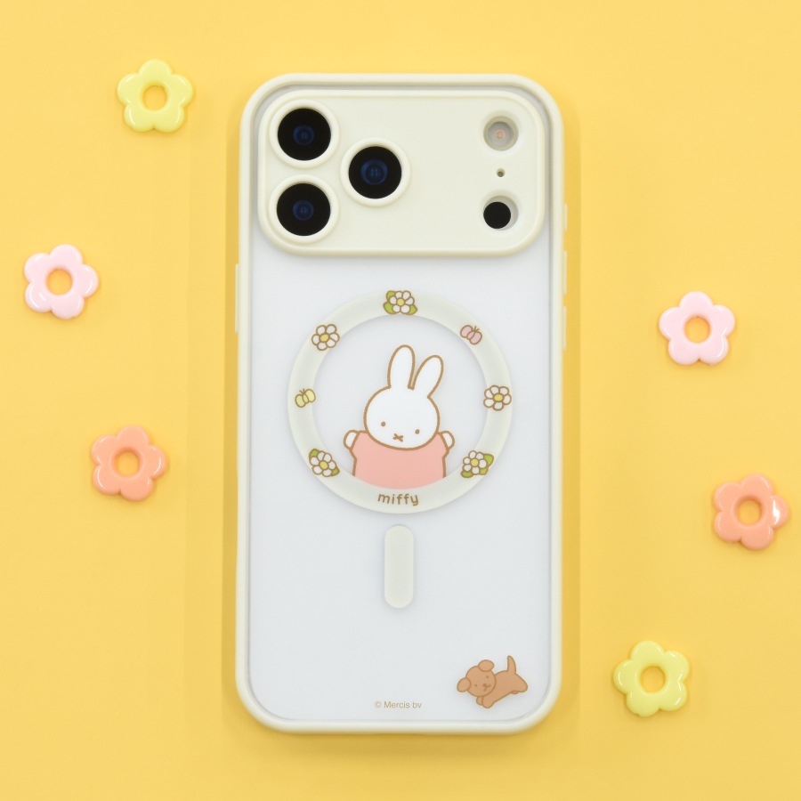 ミッフィー IIIIfit プランプフレーム iPhone17 Pro Max MagSafe 対応