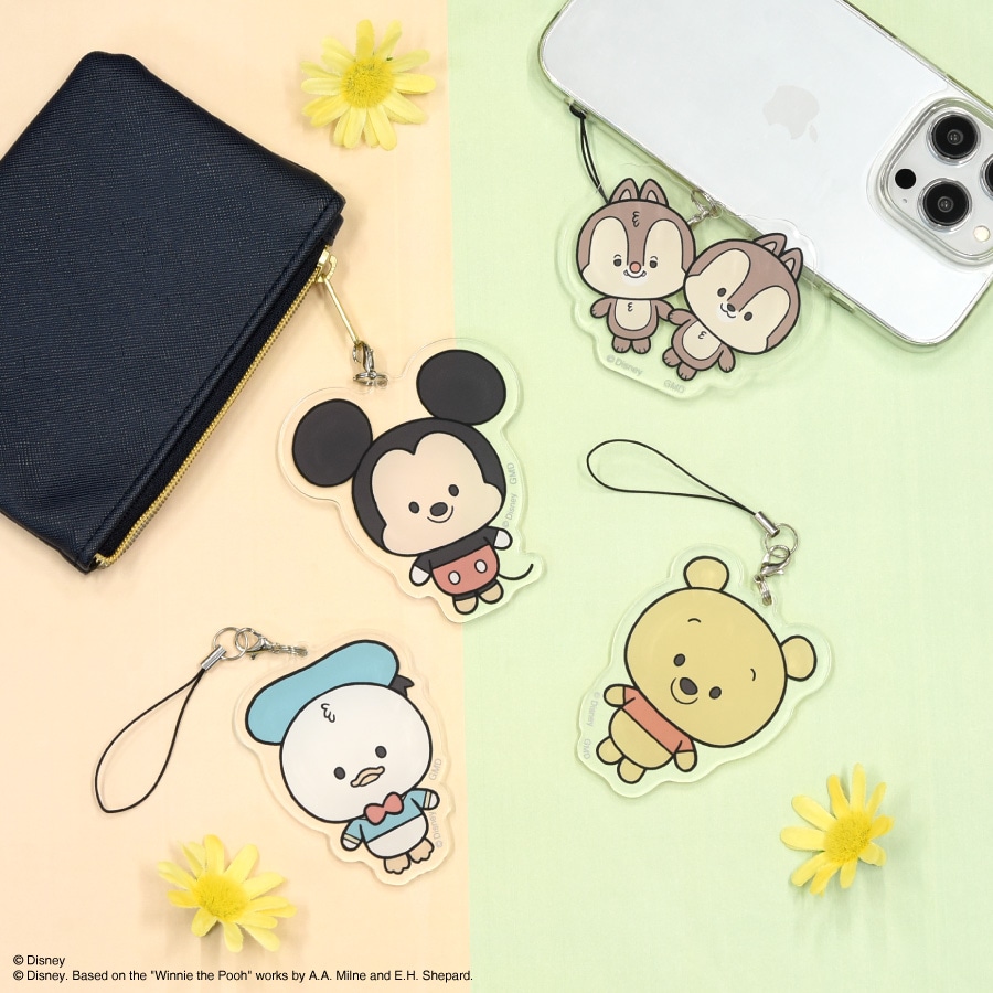 ディズニーキャラクター ／ モバイルアクリルストラップ Lサイズ | た