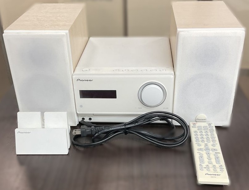 PIONEER パイオニア ミニコンポ X-CM32BT-W システムコンポ S-CM2-WM