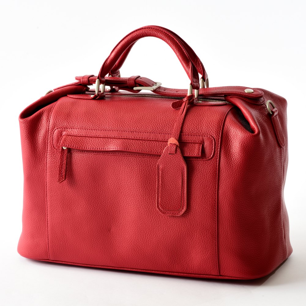 完売御礼！】猪瀬 イタリアンレザーボストンバッグ【ゴルフ旅を彩る