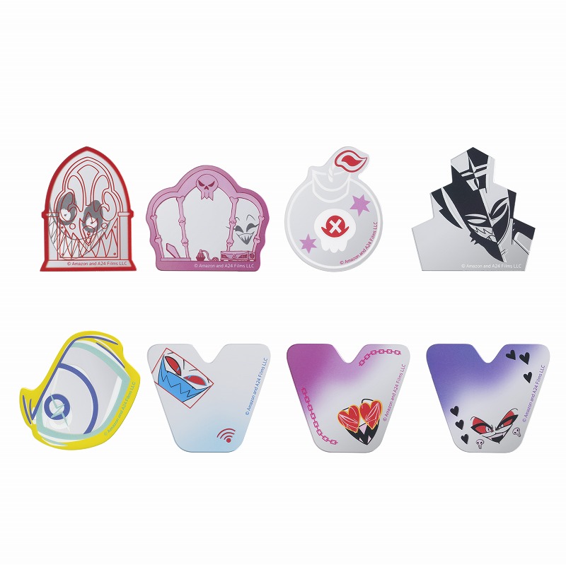 HAZBIN HOTEL トレーディングアクリルミラーステッカー Dark side (全8