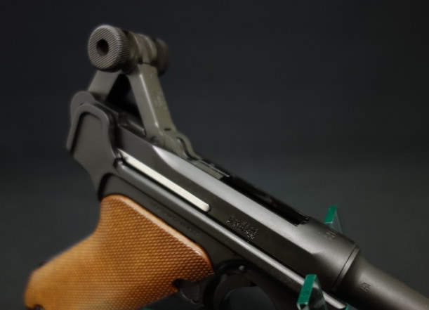 タナカ ガスガン ルガーP08 4インチ ヘビーウェイト 1918 エルフルト