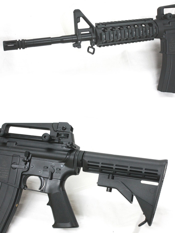 S&T M4A1 RIS ガスブローバック スポーツライン BK | ガスガン本体,M4