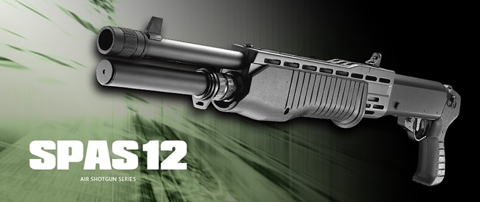 東京マルイ】SPAS12｜エアーコッキングショットガン｜装弾数30 発（3発