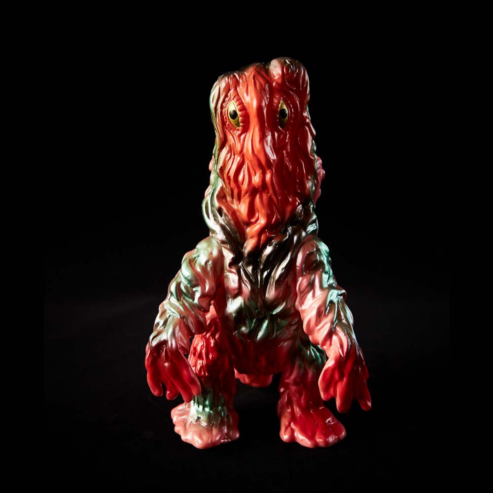 ソフビ】【ブルマァク】ヘドラ ハワイカラー（ピンク）/BULLMARK