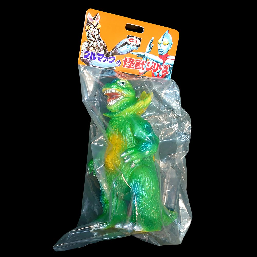 ソフビ】【ブルマァク】ジラース（緑）/BULLMARK ブルマアク｜墓場の