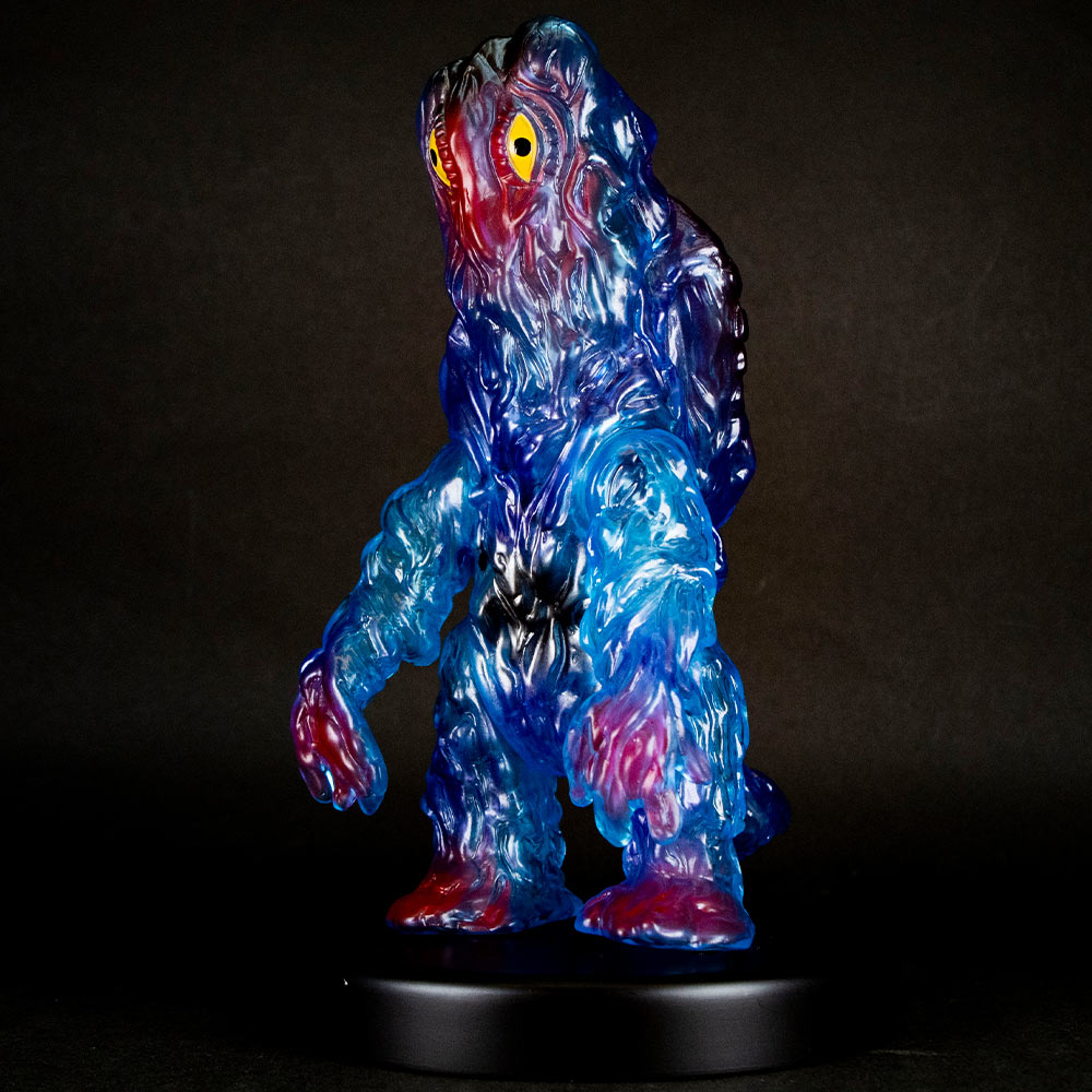 ソフビ】【ブルマァク】ヘドラ（クリアブルー）/BULLMARK ブルマアク