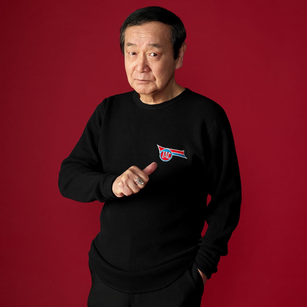 ウルトラマンA(エース)/TAC 超獣攻撃隊 ロゴ サーマルロングスリーブ T