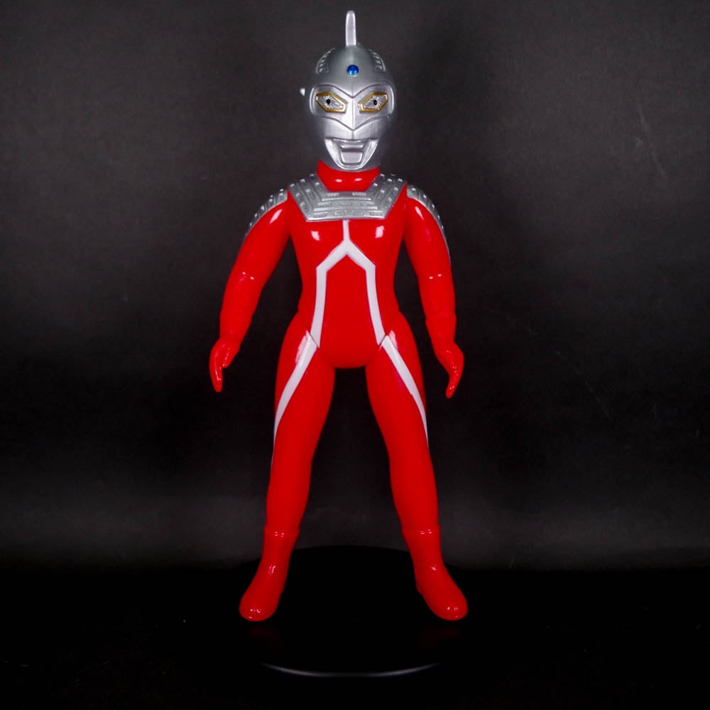 ソフビ/ブルマァク BULLMARK/マスク取れ大ウルトラセブン/シルバー