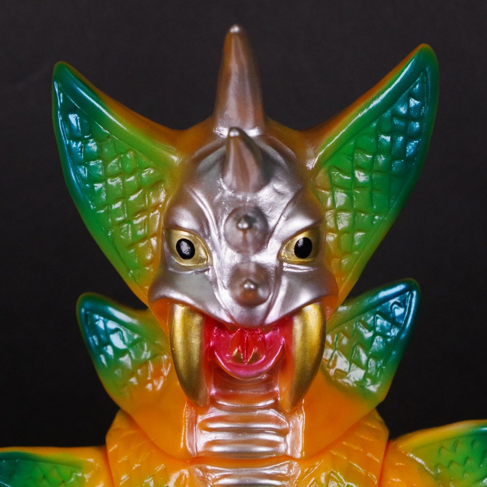 ソフビ/ブルマァク BULLMARK/流星人間ゾーン/ ガンダーギラス/イエロー