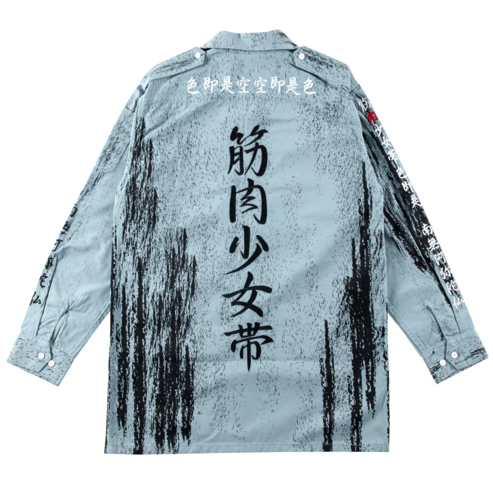 筋肉少女帯/特攻シャツ「LOVE」｜墓場の画廊ONLINE STORE